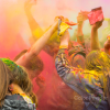 yellow color powder packets
