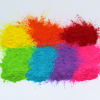 pre-filled purple color powder squeeze bottles