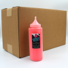 bulk wholesale red color powder squeeze bottles